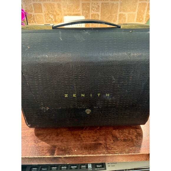 Vintage Zenith H503Y Vacuum Tube Portable Radio - 1950s - not working - Picture 12 of 12